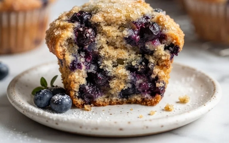 Homemade Blueberry Muffins