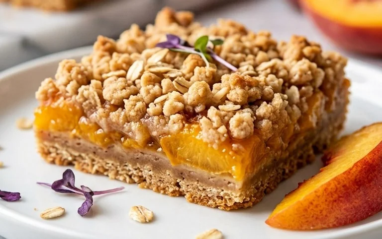 Fresh Peach Crum extractb Bars