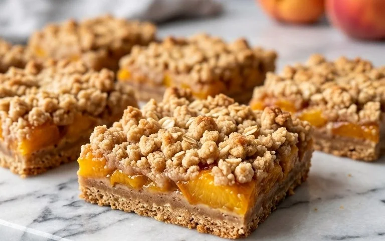 Fresh Peach Crum extractb Bars
