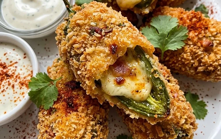 Fried Jalapeno Popper Bites