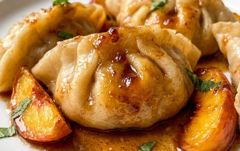 Peach Dumplings
