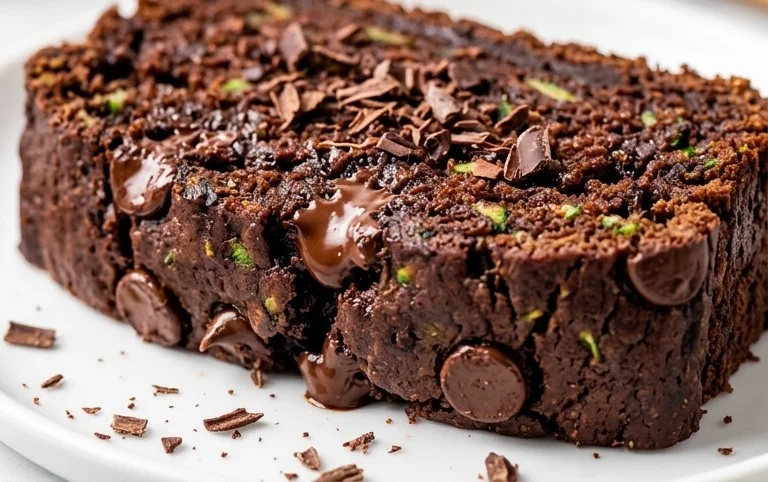 Double Dark Chocolate Zucchini Bread
