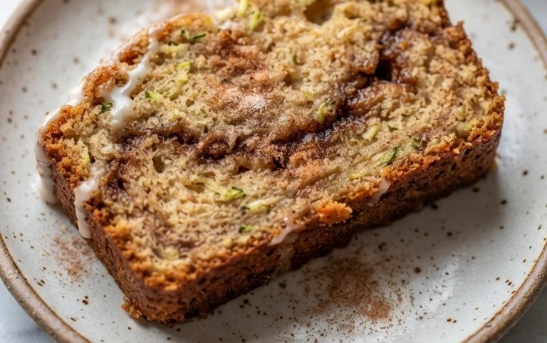 Moist and Delicious Cinnamon Swirl Zucchini Bread