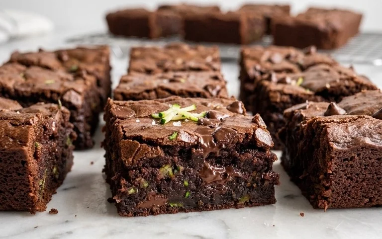 Zucchini Brownies (gluten-free, dairy-free options)