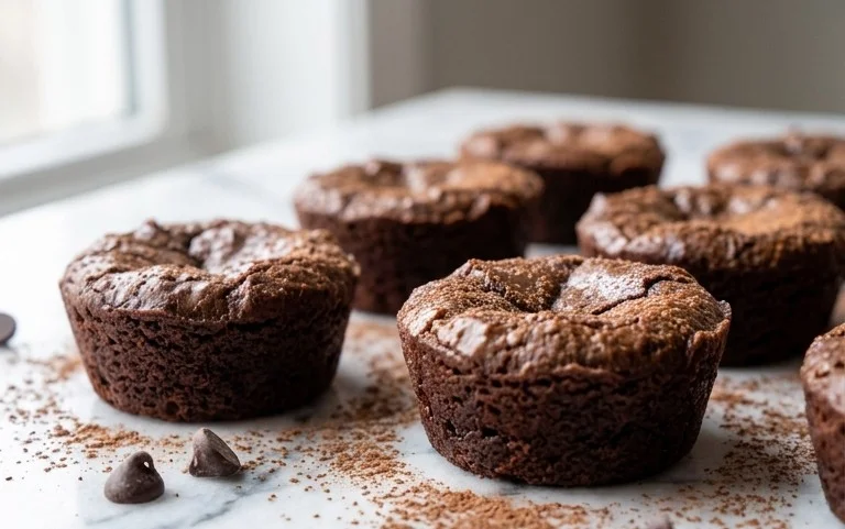 Chocolate Black Bean Brownie Bites