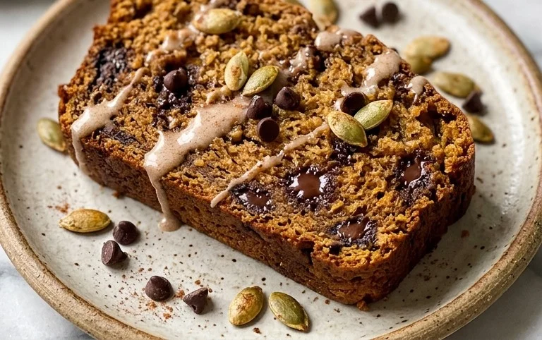 Pumpkin Chip Banana Bread