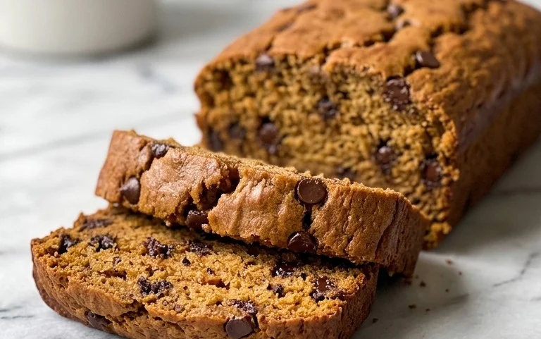 Pumpkin Chip Banana Bread