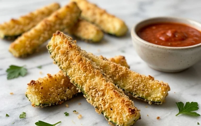 Baked Parmesan Zucchini Fries