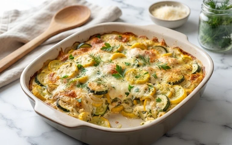 Zucchini and Squash Casserole Recipe