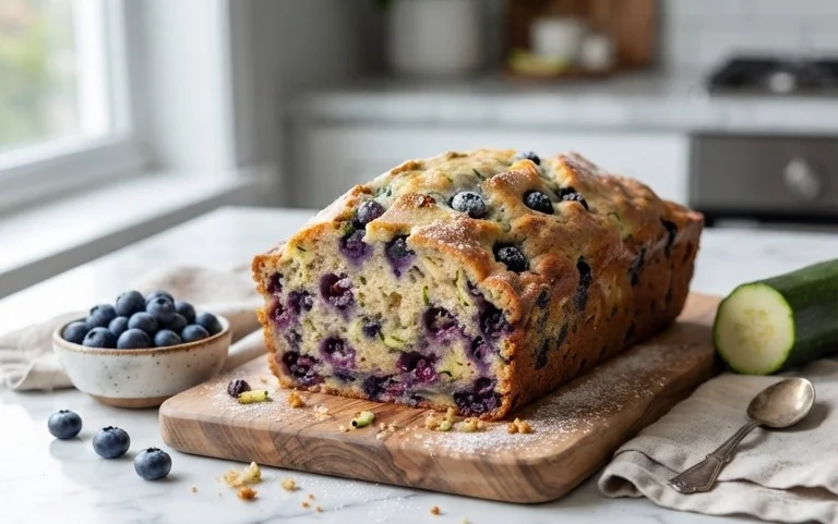 Blueberry Zucchini Bread