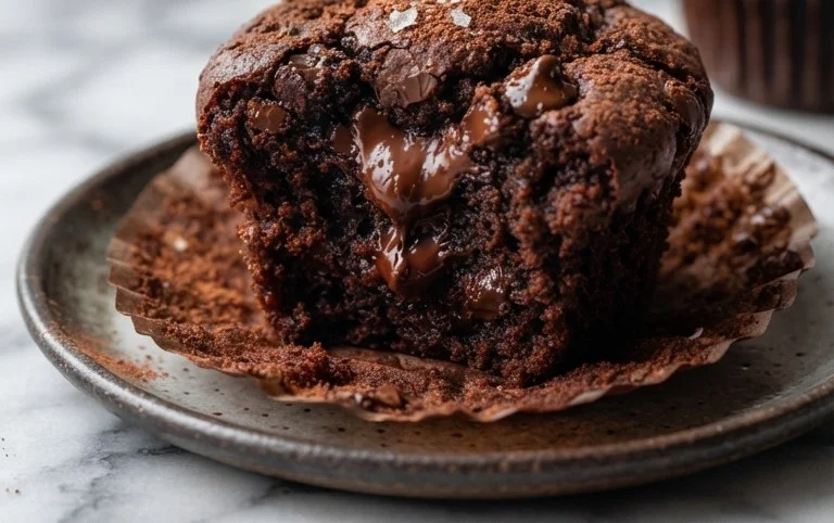 Double Chocolate Muffins