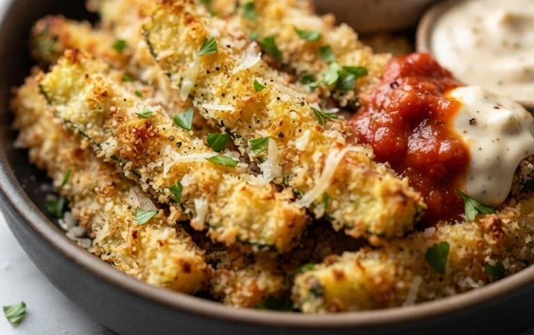 Baked Parmesan Zucchini Fries