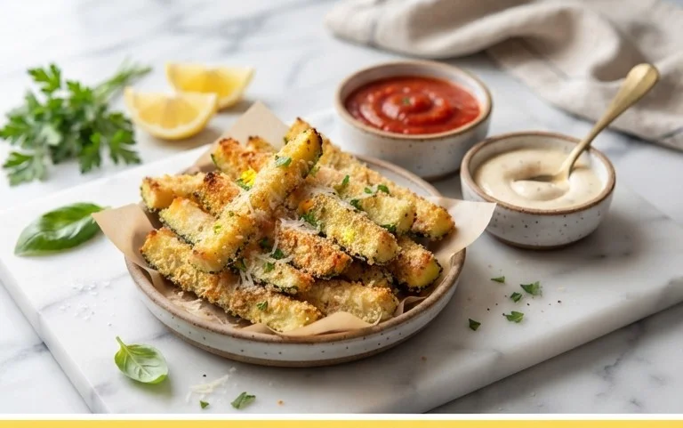 Baked Parmesan Zucchini Fries