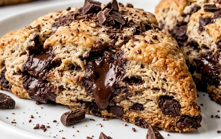 Triple Chocolate Scones