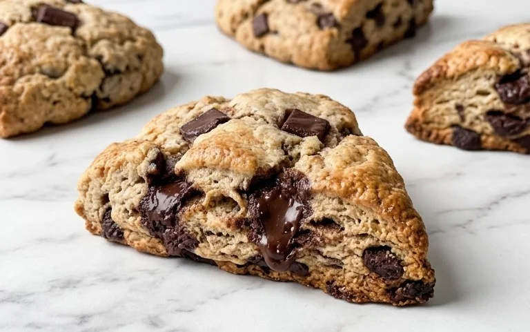 Triple Chocolate Scones