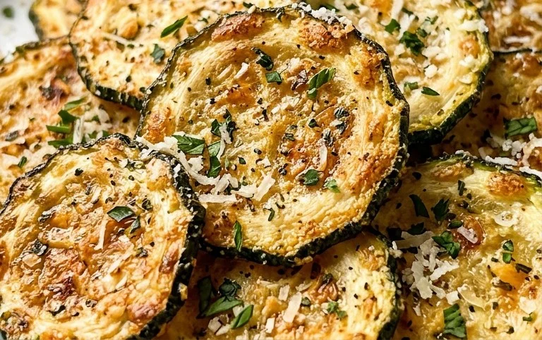 Crispy Baked Zucchini Chips