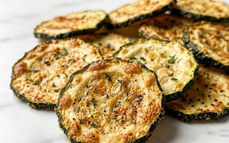 Crispy Baked Zucchini Chips